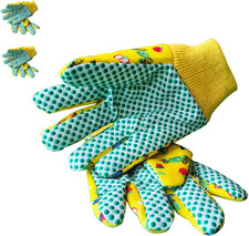 Kids Garden Gloves 3-6 Years Old Children Gardening Gloves Cotton Comfortable Br Baby Gloves price