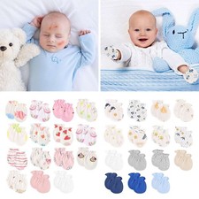15 Pairs 0-6 Monthes Baby Infant Anti-scratch Cotton Mittens Gloves Baby Gloves Baby Gloves price