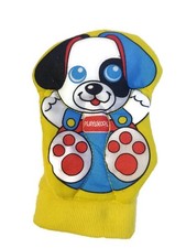 Vintage 1994 Playskool Puppy Dog Wrist Rattle Glove Mitt Baby Toy Hasbro Baby Gloves price