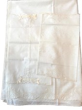 Vintage White Embroidered Baby Bed Sheet With Two Pillow Cases Set Handmade Baby Bed Sheet price