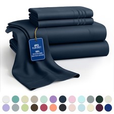 4 Piece Bed sheet set Microfiber Hotel Luxury Ultra Soft Deep Pocket Sheets Baby Bed Sheet price