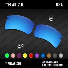 Anti Scratch Polarized Replacement Lenses for-Oakley Flak 2.0 OO9295 Options Lenses price