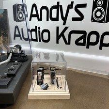 Turntable Cartridges Headshell Display Maple Acrylic -Four + Accessories Read Turntable & Accessories price
