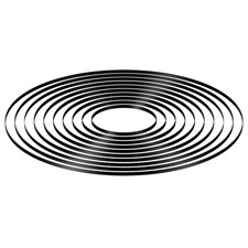 10pcs Turntable Belt Different Specifications Rubber Replace Accessories Black Turntable & Accessories price
