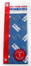 NFL Detroit Lions Wrapping Paper (12.5 total square feet) Wrapping Paper price