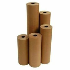 24" 40 # 900' Brown Kraft Paper Roll Shipping Wrapping Cushioning Void Fill Wrapping Paper price