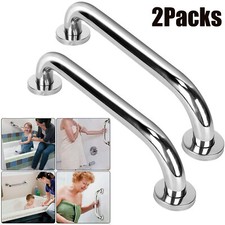 2x Bath Grab Bar Sturdy Stainless Steel Shower Safety Handle For Bathtub Toilet Bathtub & Toilet Grab Bars price