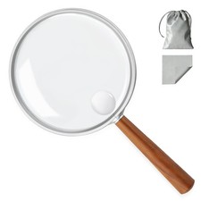 10X Handheld Magnifying Glass for Seniors, Reading, 4.3" Shatterproof Lens | ... Magnifying Glass price
