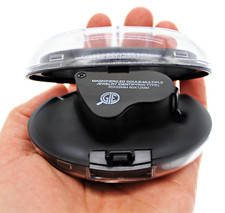 Black  Illuminated Jewelry Magnifier Foldable Magnifying Glass 30X 60X with LED Magnifying Glass price