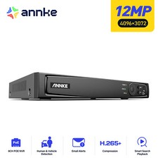 ANNKE 8CH 12MP NVR Recorder for Surveillance IP Security POE System H.265+ P2P Security System Recorder price