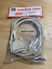 Multipurpose Parallel Serial Cable by Interex 6 FT DB25 M/M Printer Serial & Parallel Cable price