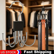 1PCS Hanger Belt Organizer Rack Space Saving Closet Organizer Hooks for Home USA Wardrobe & Closet price