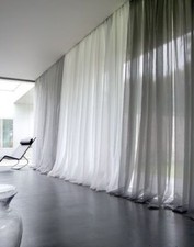 Solid Pure White Sheer Voile Window Curtain In ALL Sizes OVERSTOCK SALE!!! Sheer Curtain price
