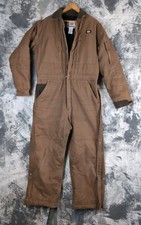 Dickies Coveralls Mens Medium Brown Insulated Duck Canvas Rugged Work Jumpsuit Men's Jumpsuit price