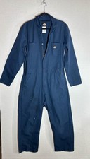 Vintage Dickies Coveralls Jumpsuit Long Sleeve Full Zip Workwear Medium Men's Jumpsuit price