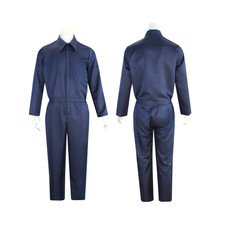 Navy Blue Adult Jumpsuit Coveralls Men Long Sleeve Cotton Blend Work Jumpsuit XL Men's Jumpsuit price