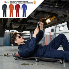Men's Coverall Long Sleeve Jumpsuit Mechanic Zipper Pockets Overalls Boiler suit Men's Jumpsuit price