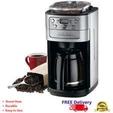 Automatic 12 Cup Coffee Maker Built-in Burr Grinder Programmable Glass Carafe Built-in Coffee Machine price