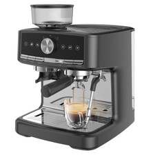 20 Bar Espresso Machine Built in Grinder Milk Frother Latte Coffee Maker Built-in Coffee Machine price