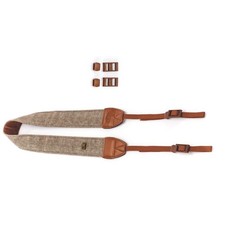 1Pc Vintage Camera Shoulder Neck Strap Cotton Leather Belt For DSLR Cameras. Camera Accessories price