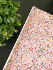 DELICATE FLORAL BUTTERFLY Design Tissue Paper Sheets Choose Size & Pack Amount Tissue price