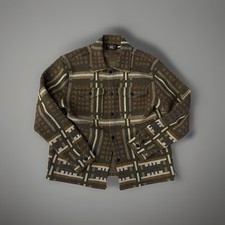 RRL Ralph Lauren Jacquard Overshirt "Nelson"  Men’s Size XL $795 MSRP Men's Trench Coat price