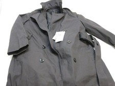 USGI BLACK MILITARY TRENCH COAT DRESS UNIFORM JACKET ARMY ASU RAINCOAT w. LINER Men's Trench Coat price