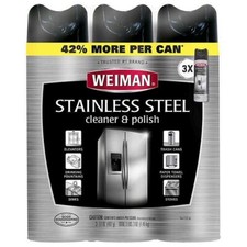 Weiman Stainless Steel Kitchen and Home Appliance Cleaner & Polish, 17 Oz. Electric Kitchen Appliances Dowry Sets price