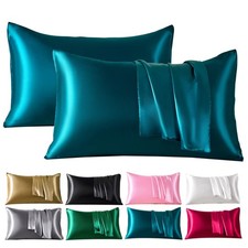 All Sizes, All colors Satin Pillowcase (2 Pack) for Hair Skin Silk Pillow Case Pillowcase price