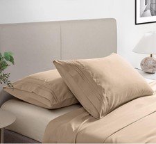 100% Microfiber Pillow Cases - Super Soft Beige Pillow Cases 20" x 40" - Set of Pillowcase price