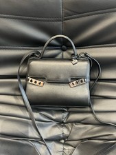 Delvaux Pre-Owned Authentic Crossbody Bag Black Free Tracked Shipping Unisex Messenger Bag price
