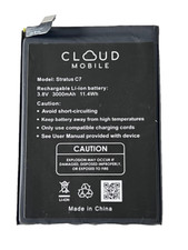 Cloud Mobile Stratus C7 Battery 3000mAh Li-Ion Phone Part OEM ORIGINAL 2AY6A-C7 Mobile Phone Battery price
