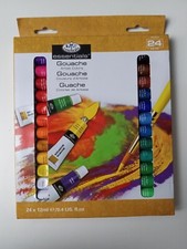 Royal & Langnickel GOU24 Gouache Artist Color Tube Paint 12ml 24-Pack Gouache Paint price