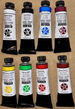 Daniel Smith Extra Fine 15ml Gouache 8 Paint Tubes NEW Art Colors Artist Canvas Gouache Paint price