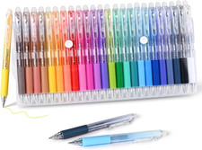 24Pcs Colored Erasable Gel Pens, Fine Point 0.7mm, Retractable Assorted Color Erasable Pen price