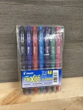 PILOT Frixion Clicker Erasable, Gel Ink Pens, Fine Point 7-Pack Pouch (31472) Erasable Pen price