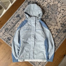 COLUMBIA Core Crossterra Blue Lightweight Rain Coat Jacket Women’s L Women's Raincoat price