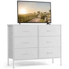 Storage Dresser with 6-Drawers Bedroom Living Room Closet Chest Fabric Bin Baby Room Dresser price