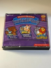 Adventure Workshop Preschool - 1st Grade 2002 PC CD-ROM Dr. Seuss Little Bear Preschool Education Software price