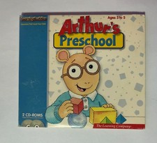 Arthur's Preschool PC CD-ROM Educational Game for Windows and Macintosh 2 Disc Preschool Education Software price