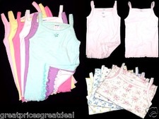 4pk Girls Spaghetti Straps Tank Tops Undershirts Toddler Preteen Size: 1~12 Girls' Undershirt price