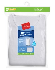 Hanes Boy Tank 5-Pack EcoSmart Undershirt Underwear Breathable Lightweight XS-XL Girls' Undershirt price