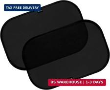 Car Window Shades for Baby 19" x 12" (2 Pack) Cling, Blocks 99.98% UVR, Sun Shad Baby Sunshade price