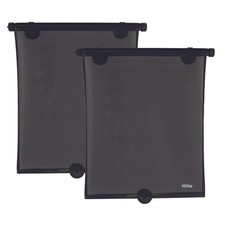 Vehicle Side Window Sun Shade 2 Pack Black Nuby Roller Protection Baby Pull Baby Sunshade price