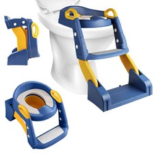 2 in 1 Toddler Potty Training Toilet Seat Foldable Potty Seat  Ladder Step Stool Baby Potty price