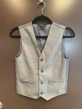 George Suit Vest Boys 12 Gray Button Down Boys' Vest price