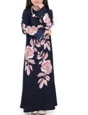 Kids Girls (8-17T)Long Sleeve Muslim Dress abaya. Beautifully Designed, Quality. Abaya price