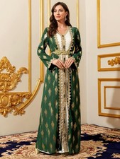 Modest Maxi Dress - Muslim Moroccan Kaftan Abaya for Women Abaya price