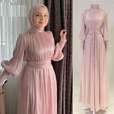 Islamic Women Abaya Long Robes Turkey Kaftan Modest Soild Color Caftan Dubai New Abaya price
