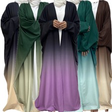 Ramadan Dubai Muslim Women Open Cardigan Abaya Robe Maxi Dress Kaftan Islamic Abaya price